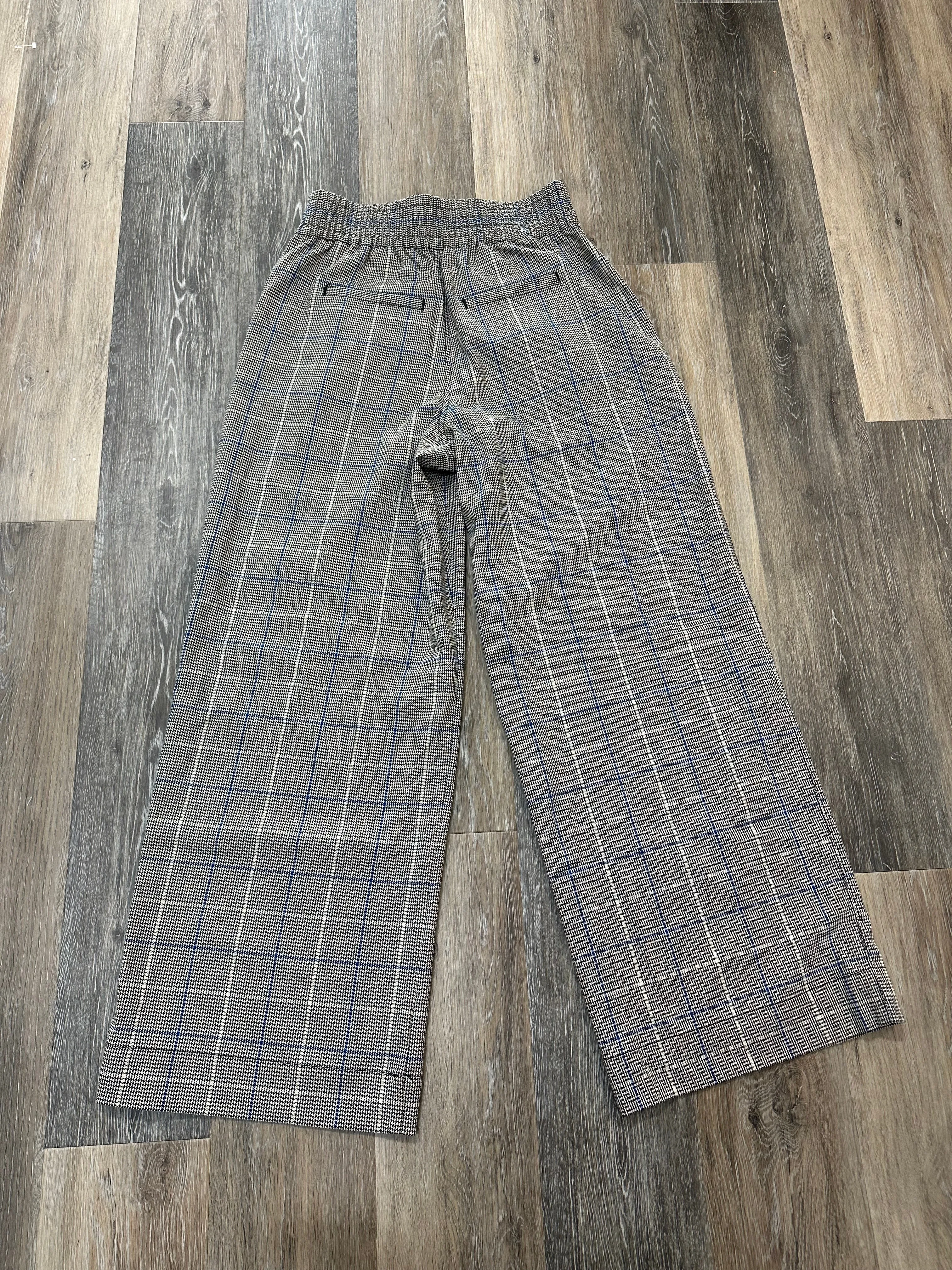 Pants Dress By Madewell In Plaid Pattern, Size: S