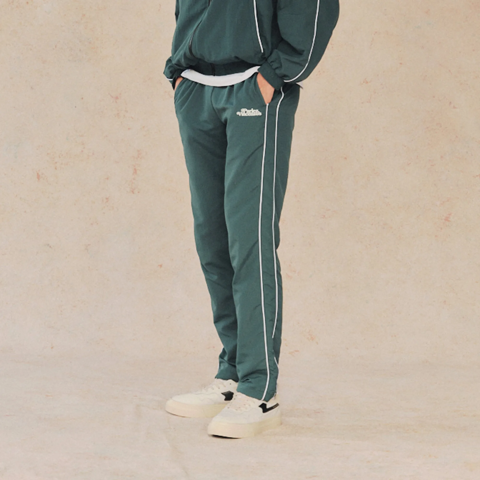 Parlez X Vincenzo's Runner Pant Deep Green