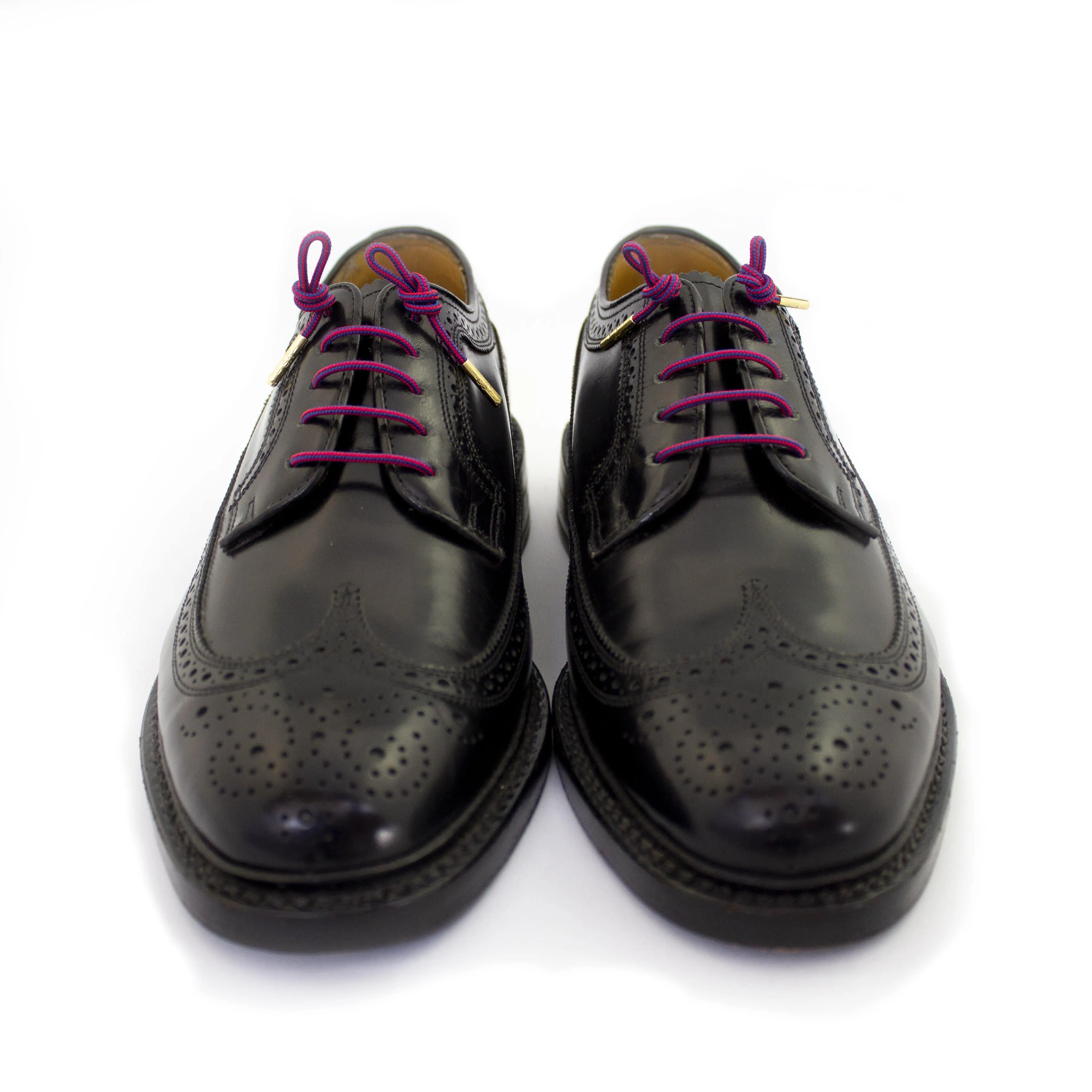 Pelican Stripe Dress Shoelace (Length: 32"/81cm)