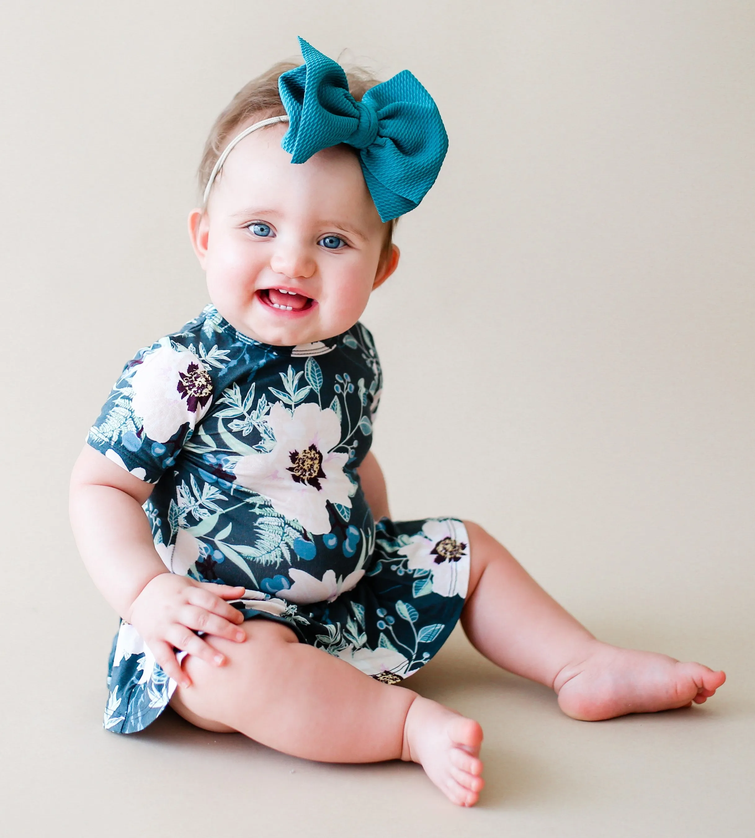 Posh Peanut Payton S/S Twirl Skirt Bodysuit