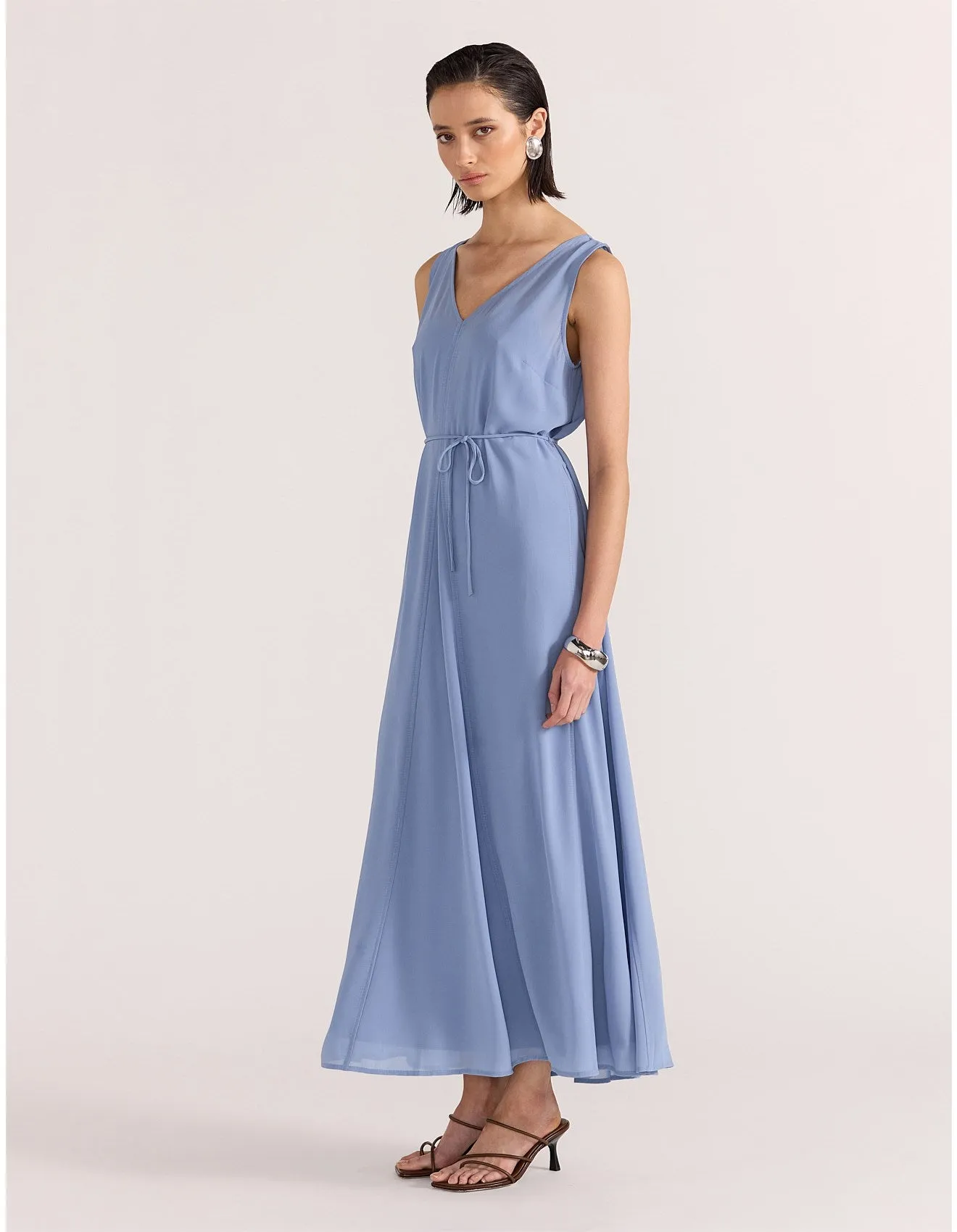 PRE-ORDER DUE MID JANUARY -MYLA GODET MIDI DRESS