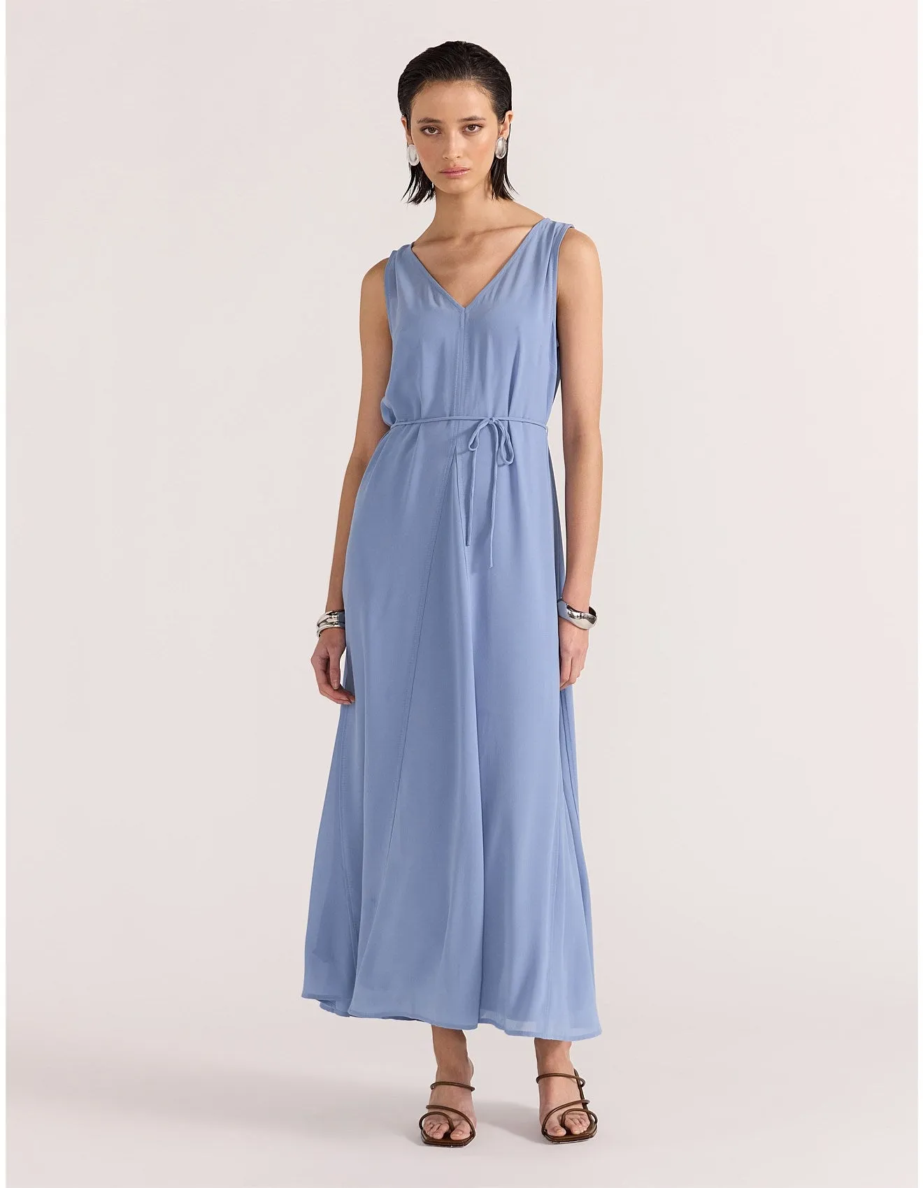 PRE-ORDER DUE MID JANUARY -MYLA GODET MIDI DRESS