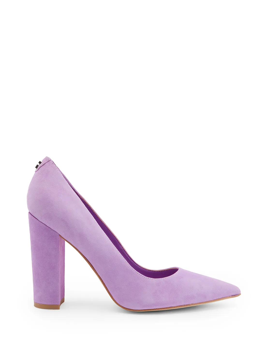 Purple Abagail Suede Pumps