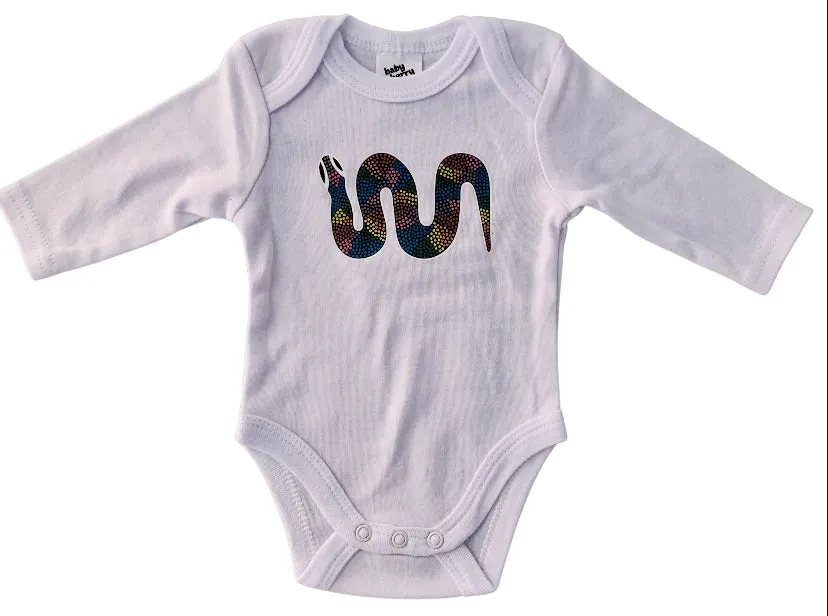 Rainbow Serpent Long Sleeve Bodysuit