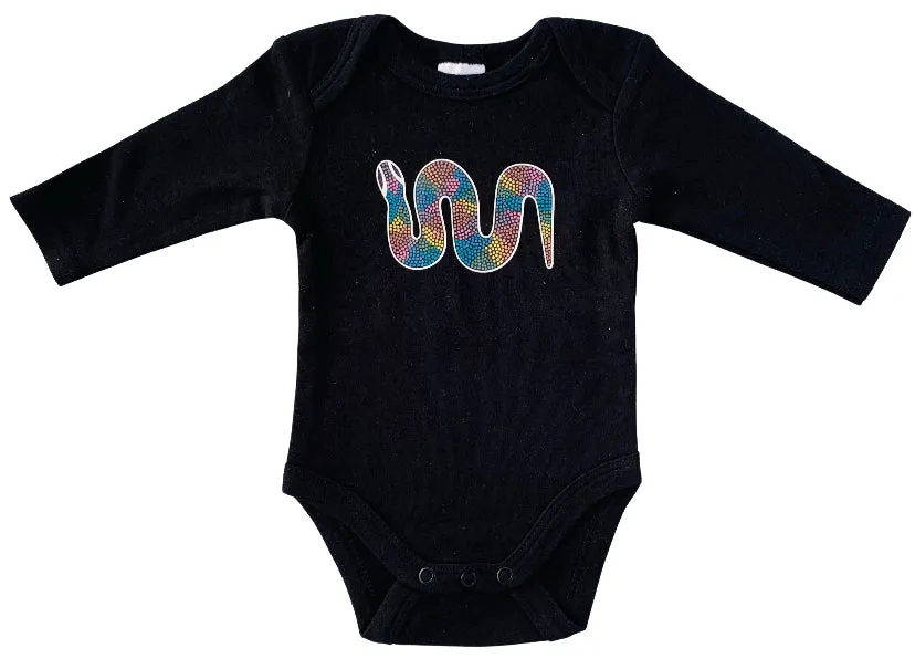 Rainbow Serpent Long Sleeve Bodysuit