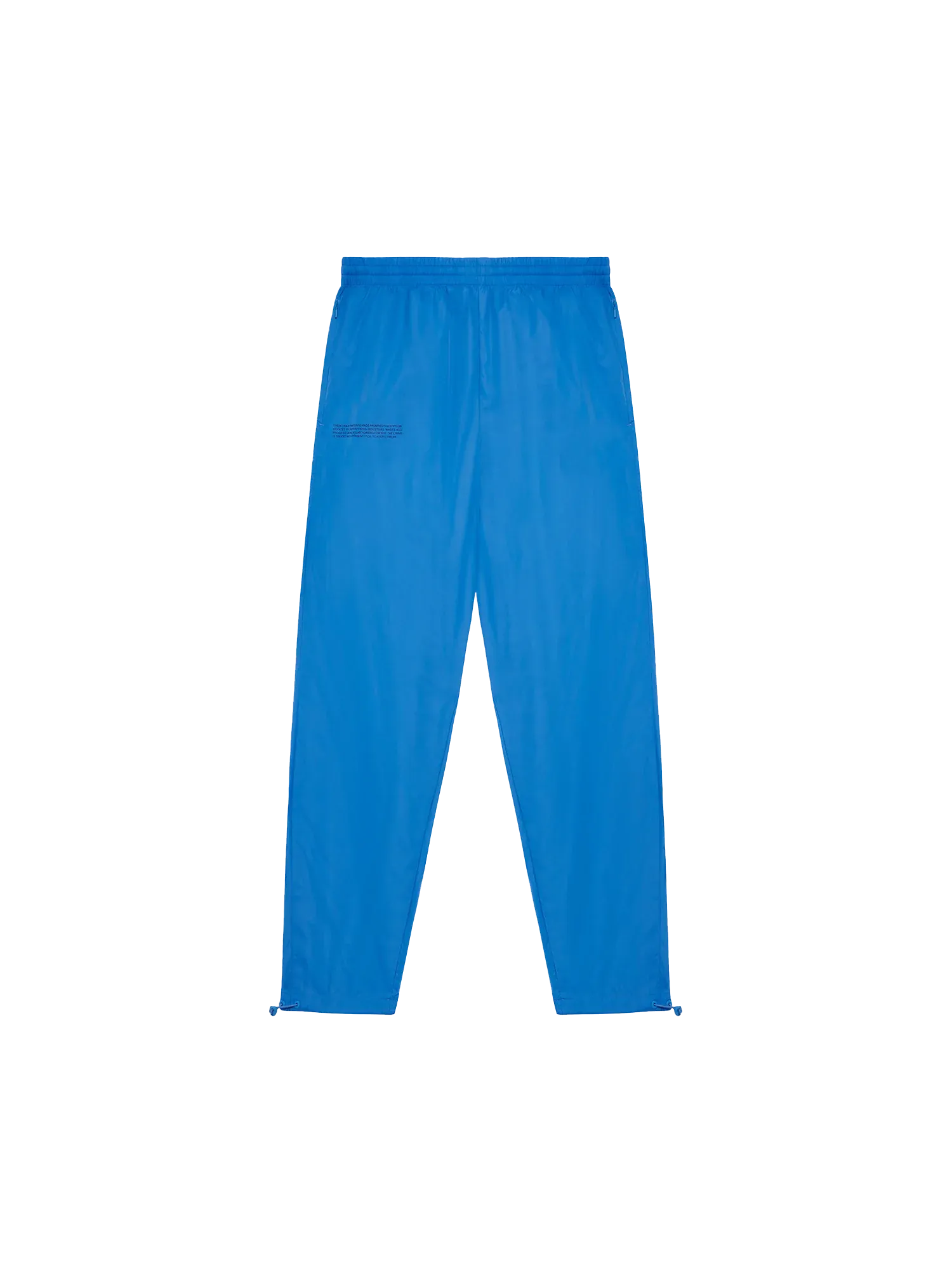 Recycled Nylon Track Pants—cerulean blue