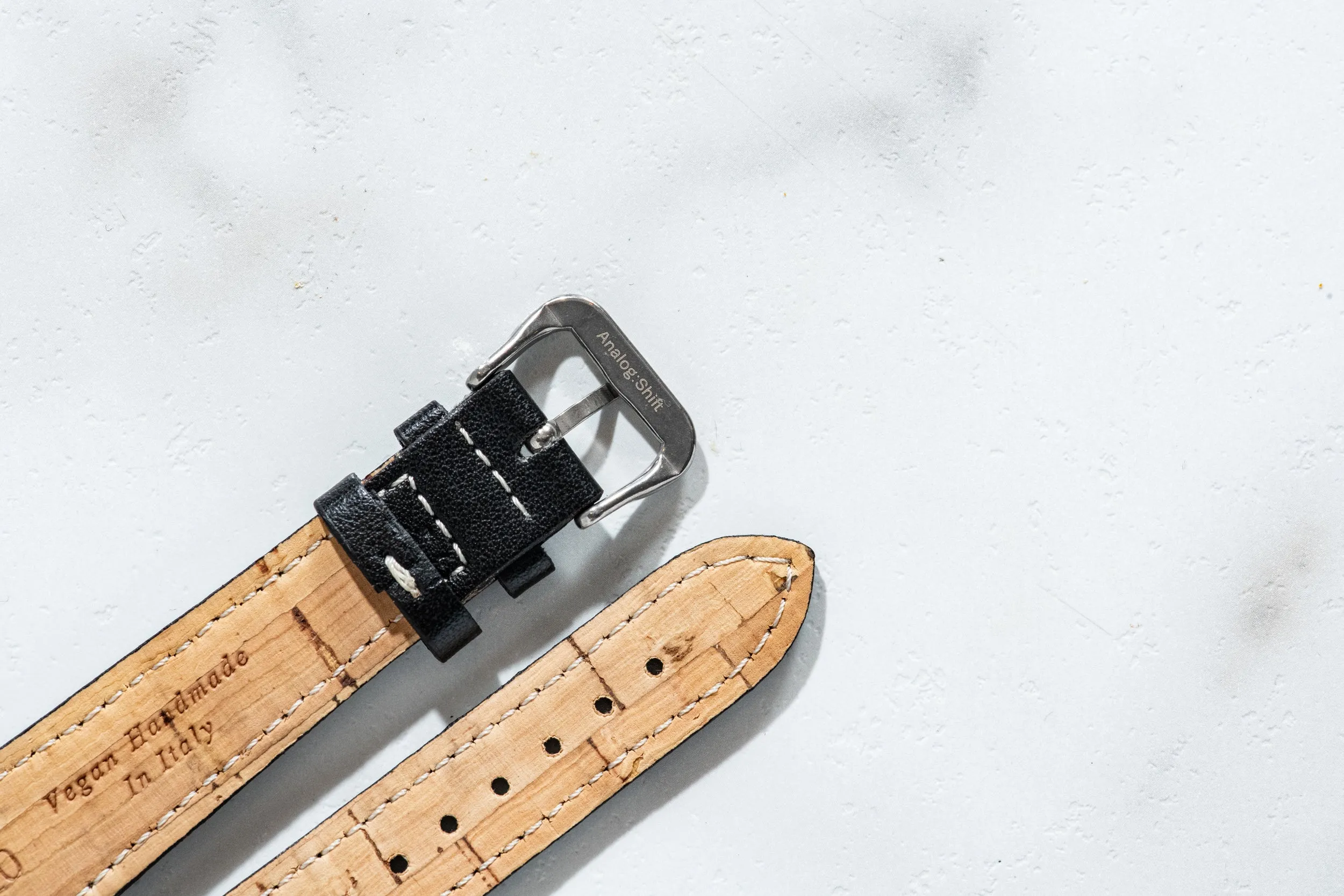 Rhino Black Vegan Strap