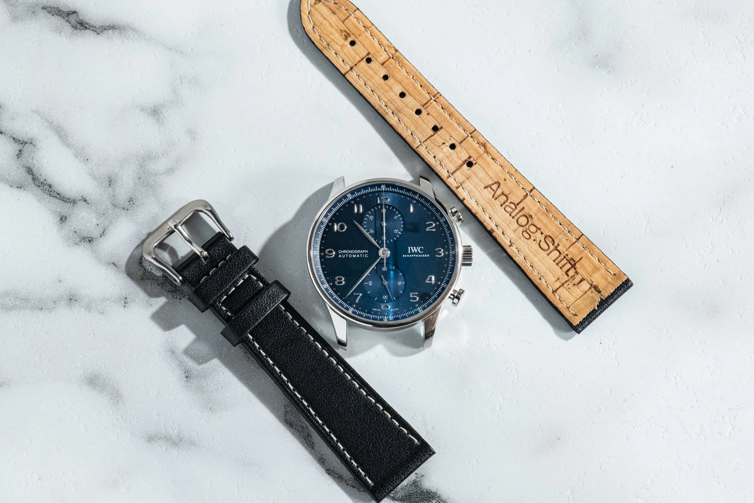 Rhino Black Vegan Strap