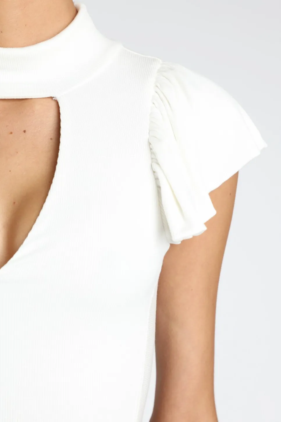 Ribbed Bodysuit