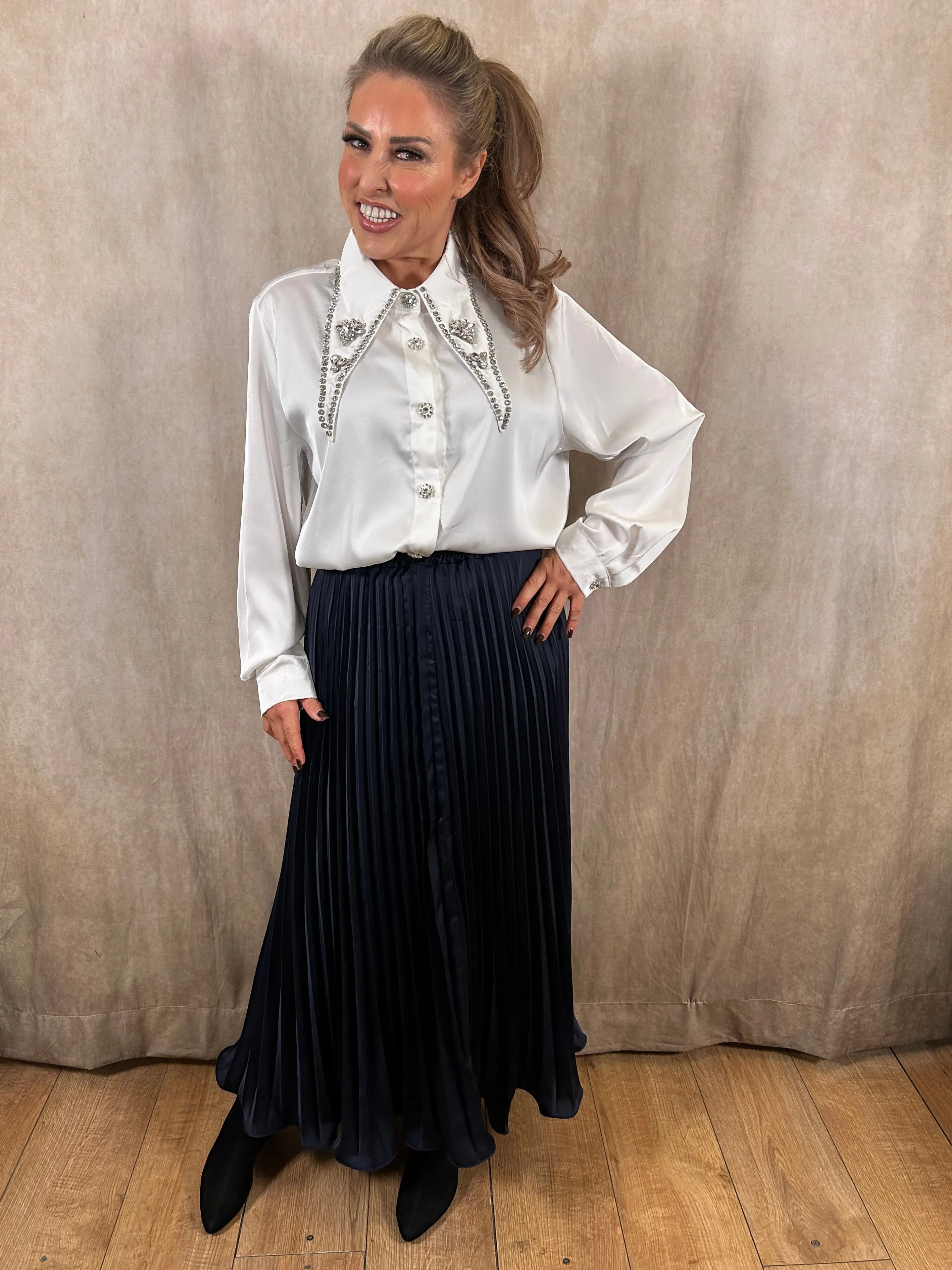 Shona Satin Skirt
