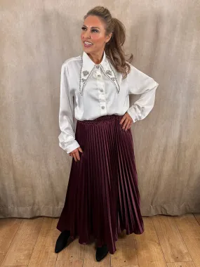 Shona Satin Skirt