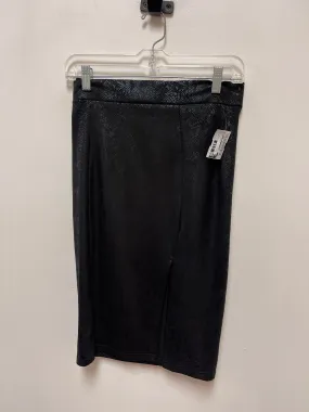 Skirt Midi By She   Sky In Black, Size: 4