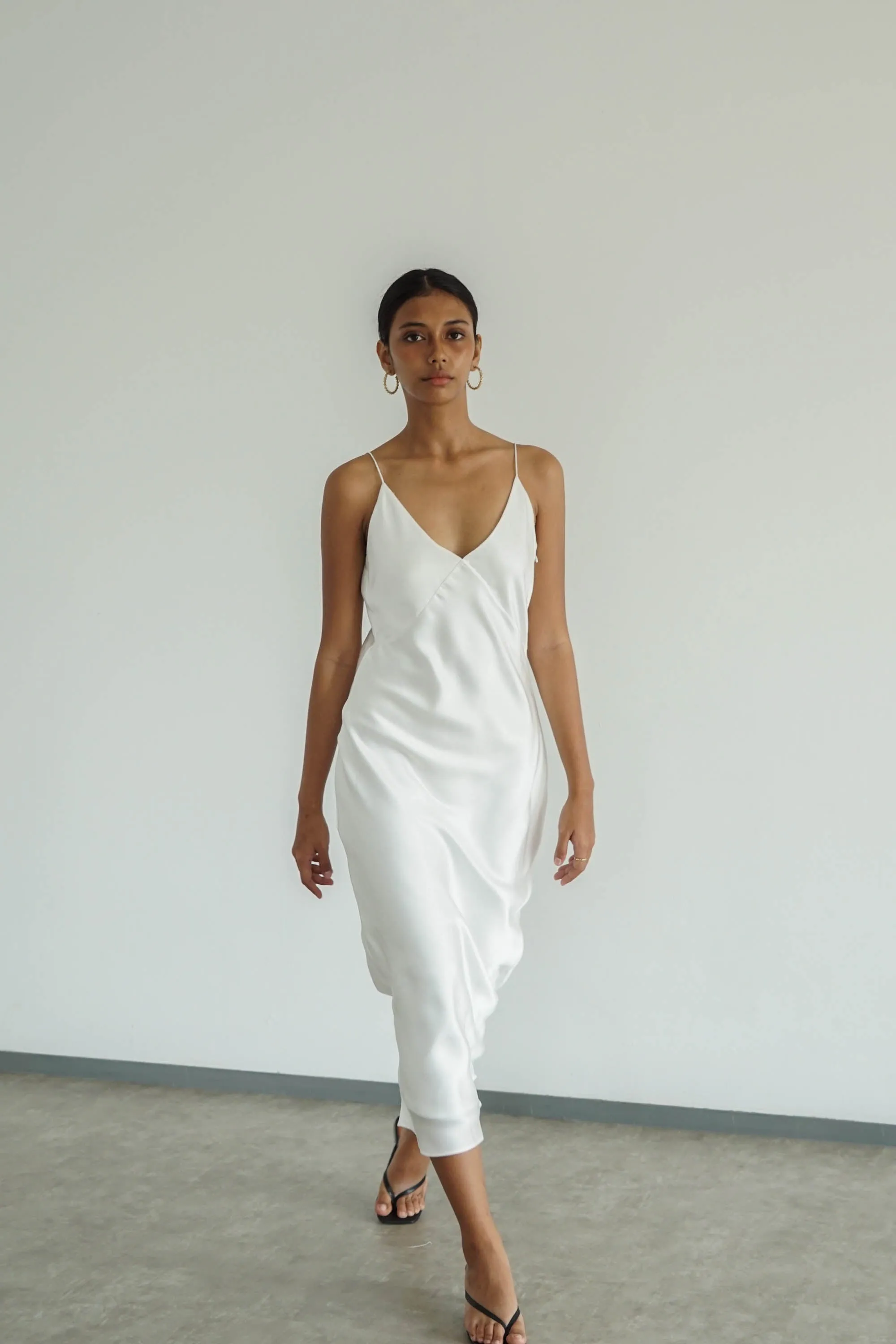 Slip Dress - Broken White