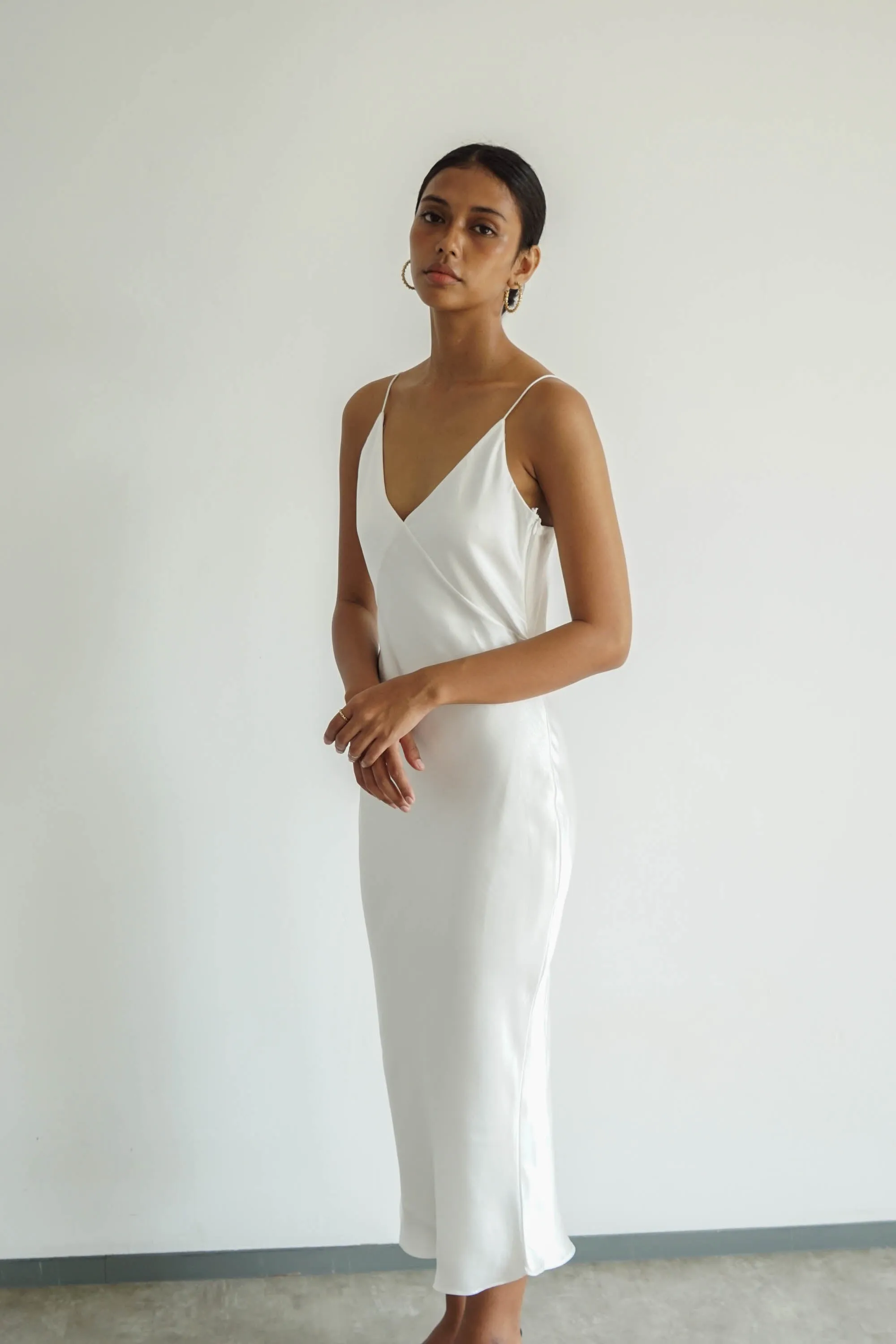 Slip Dress - Broken White