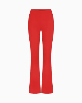 Smooth Stretch Low Rise Pant | Cherry