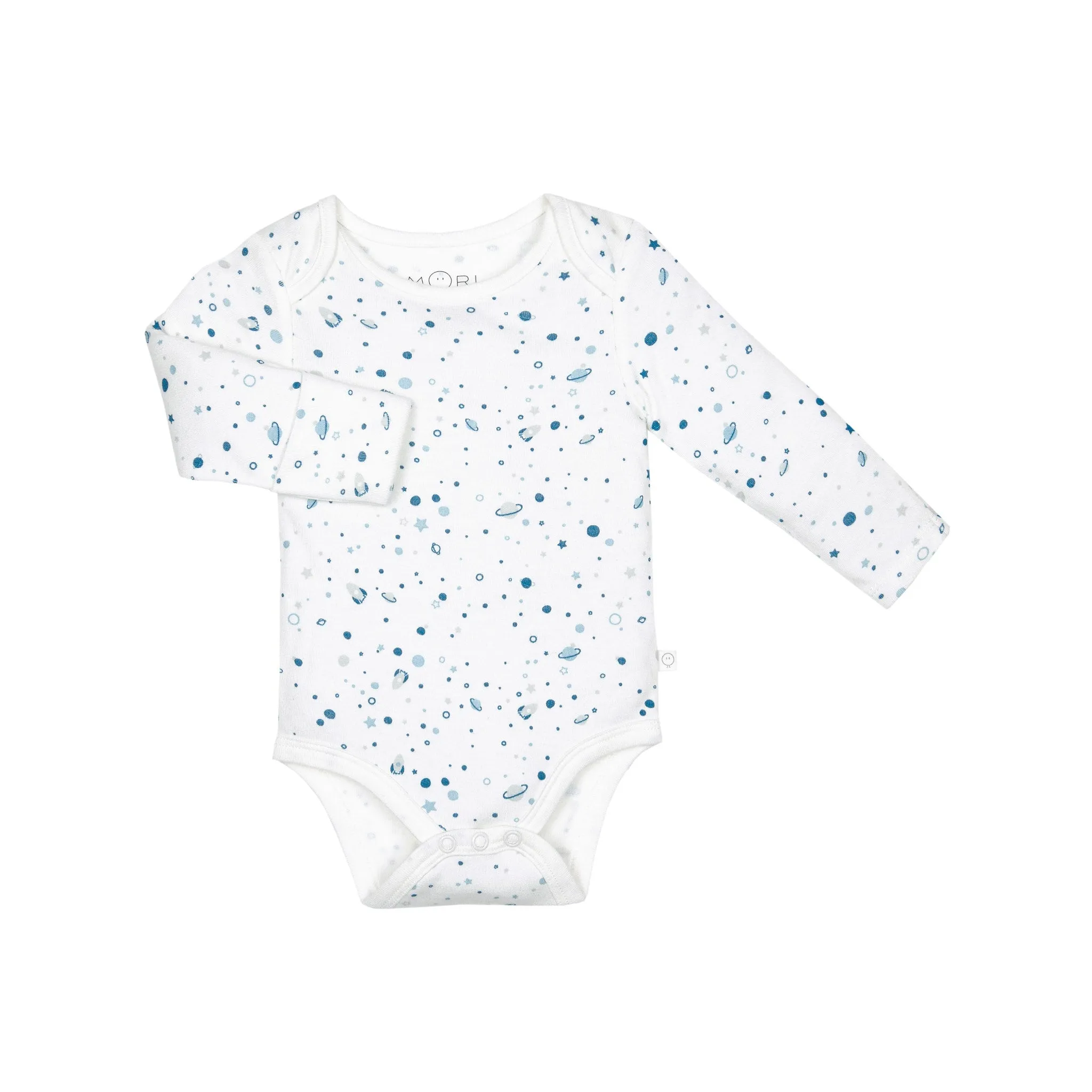 Space Long Sleeve Bodysuits 4 Pack