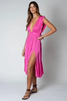 Stillwater The Jessie Midi Dress in Rose