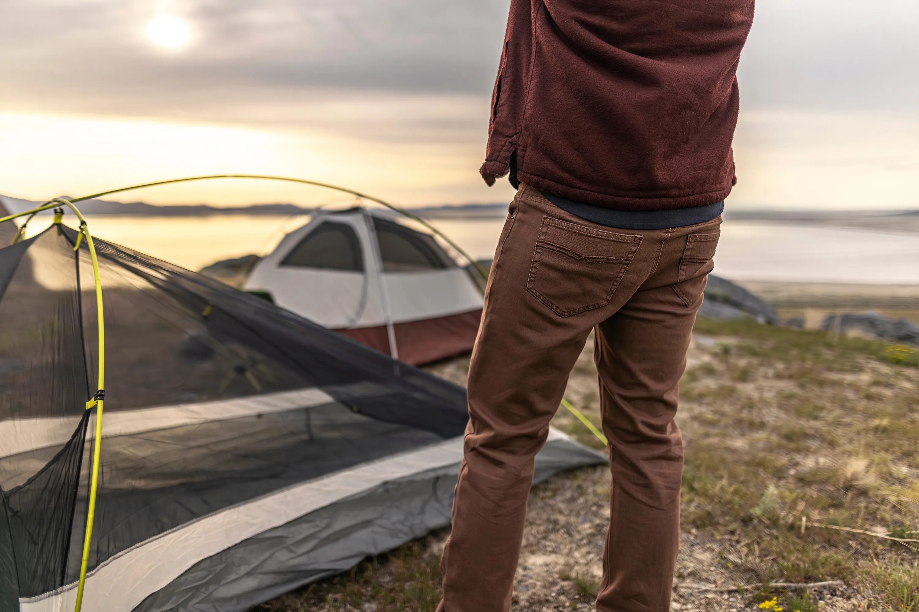 Tobacco Brown Denim - Adventure Fit - 5th Gen