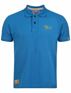 Tokyo Laundry Ezequiel light blue Polo Shirt