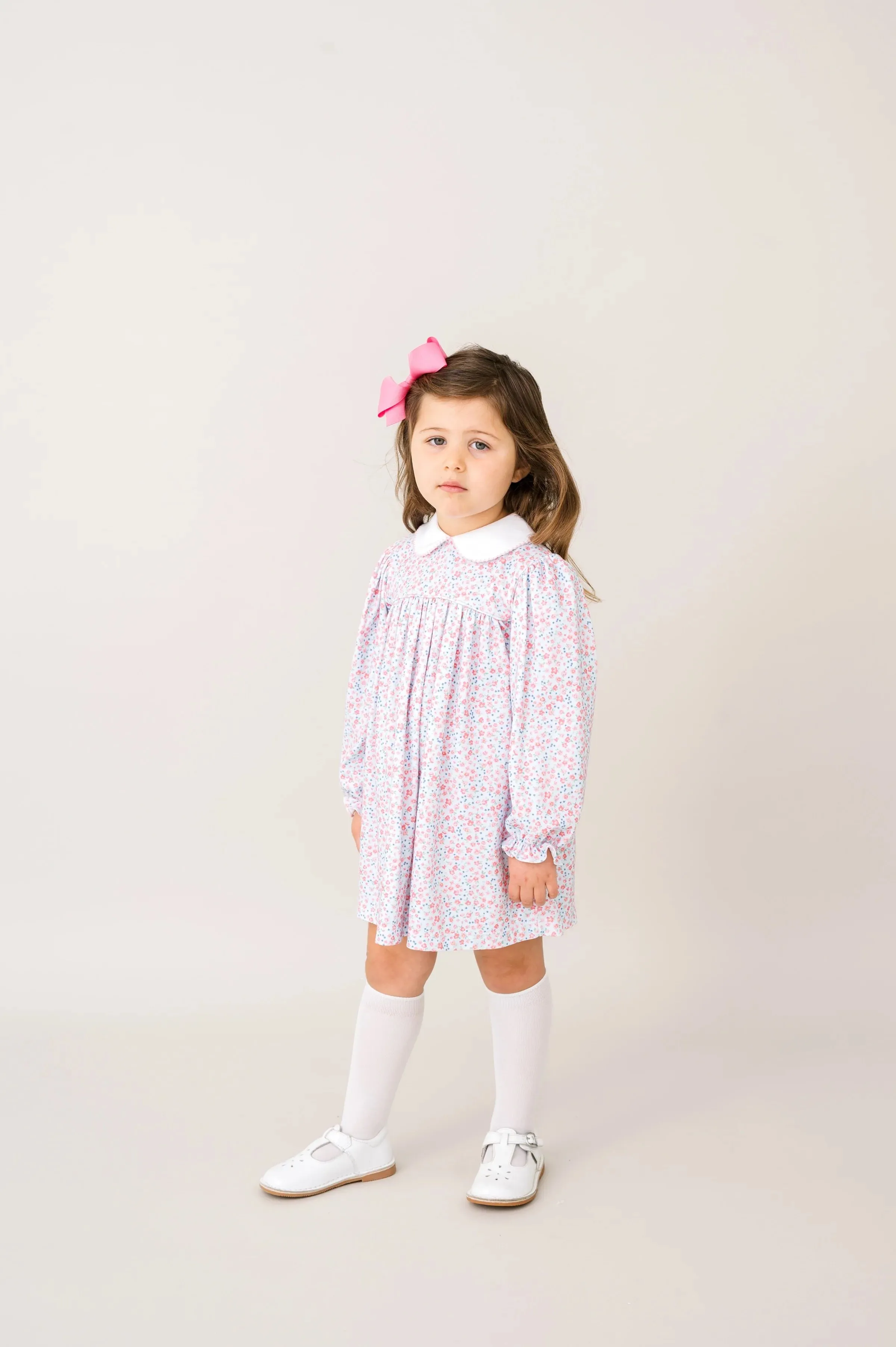 Townhouse Floral L/S Knit Dress