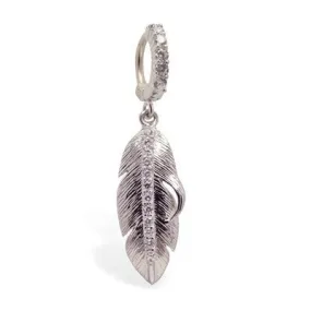 TummyToys® Gem Lined Feather Clasp