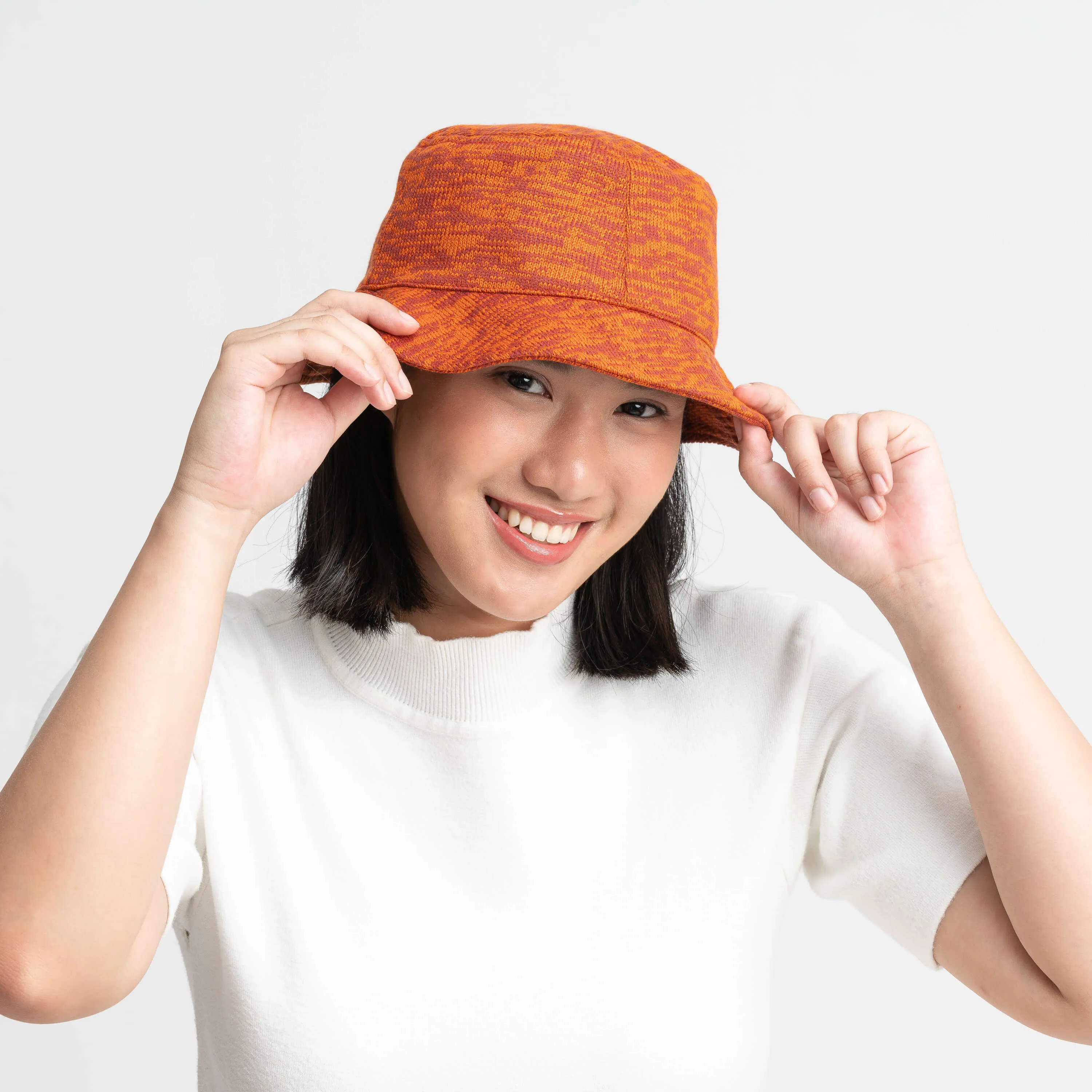 Twist Knit Bucket Hat