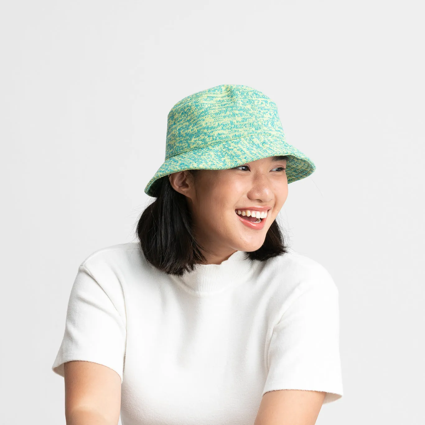 Twist Knit Bucket Hat