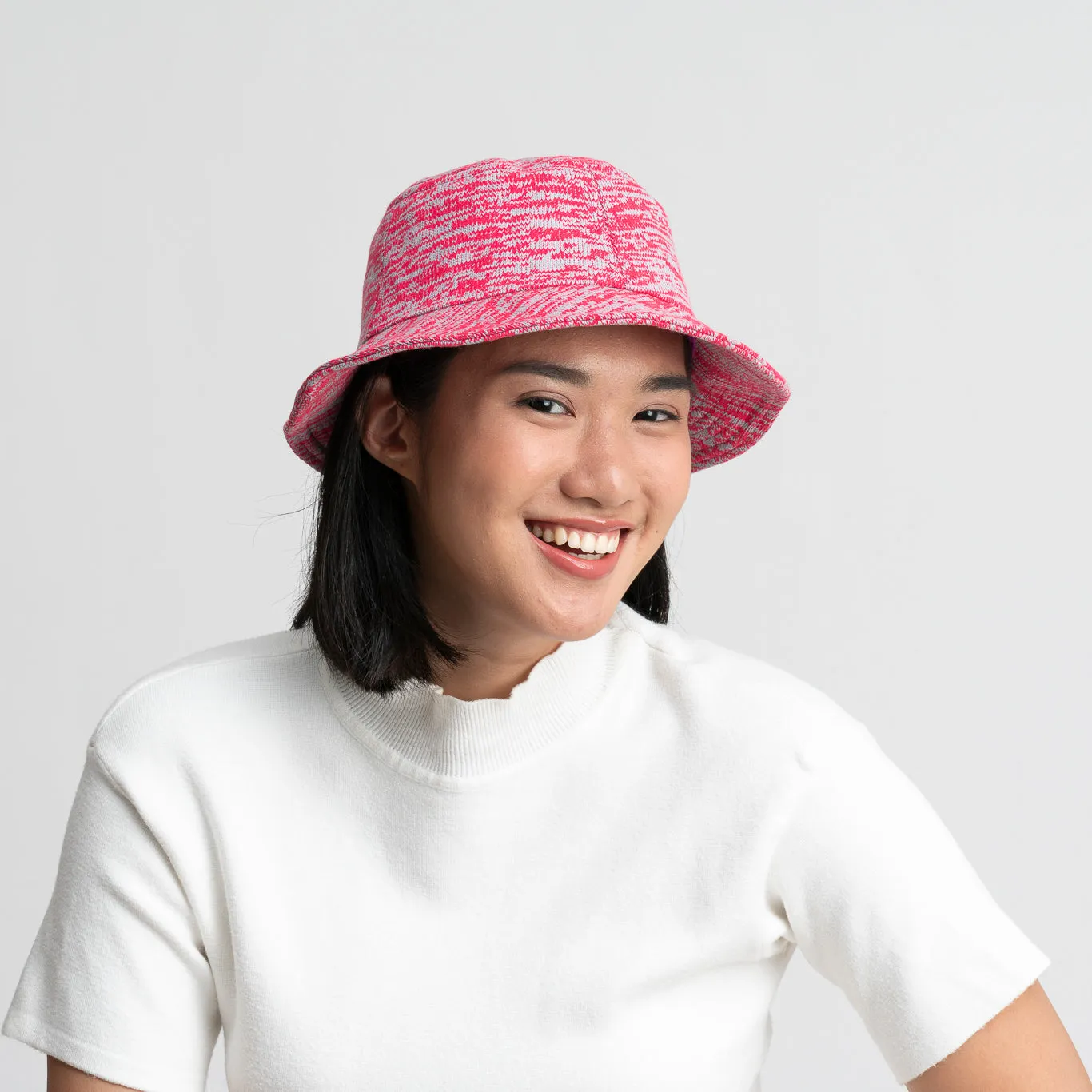 Twist Knit Bucket Hat