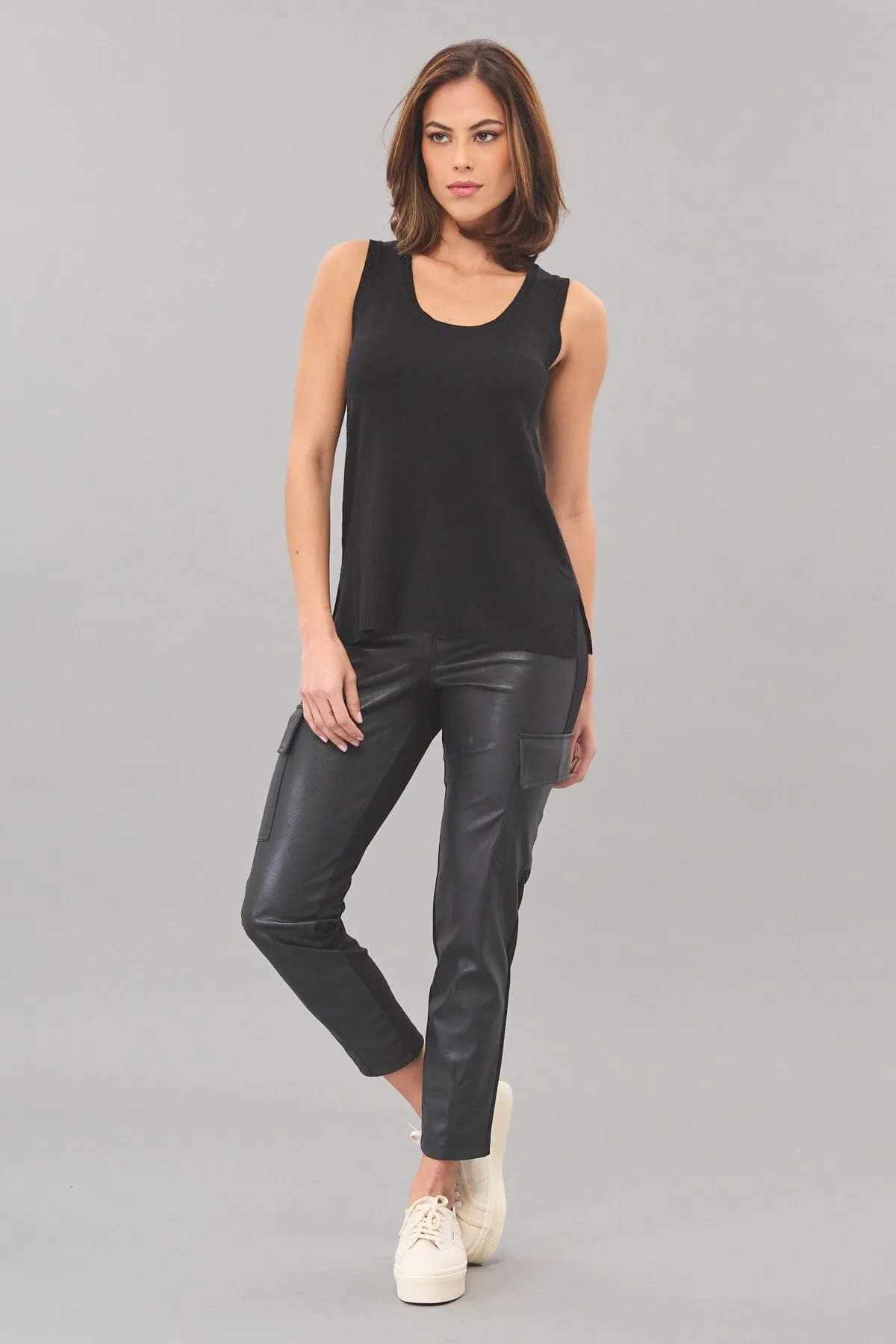 U-Neck Sweater Tank