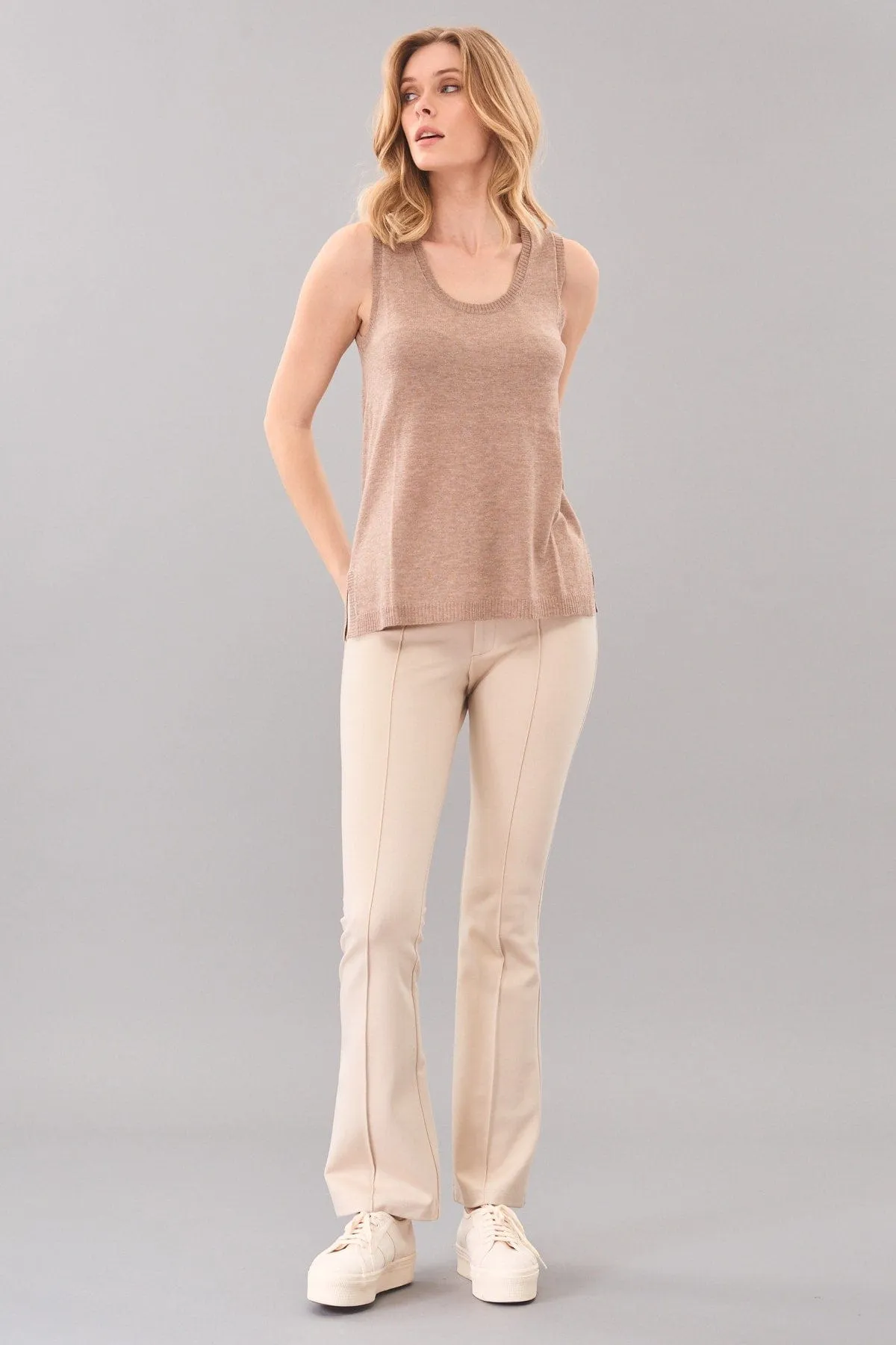 U-Neck Sweater Tank