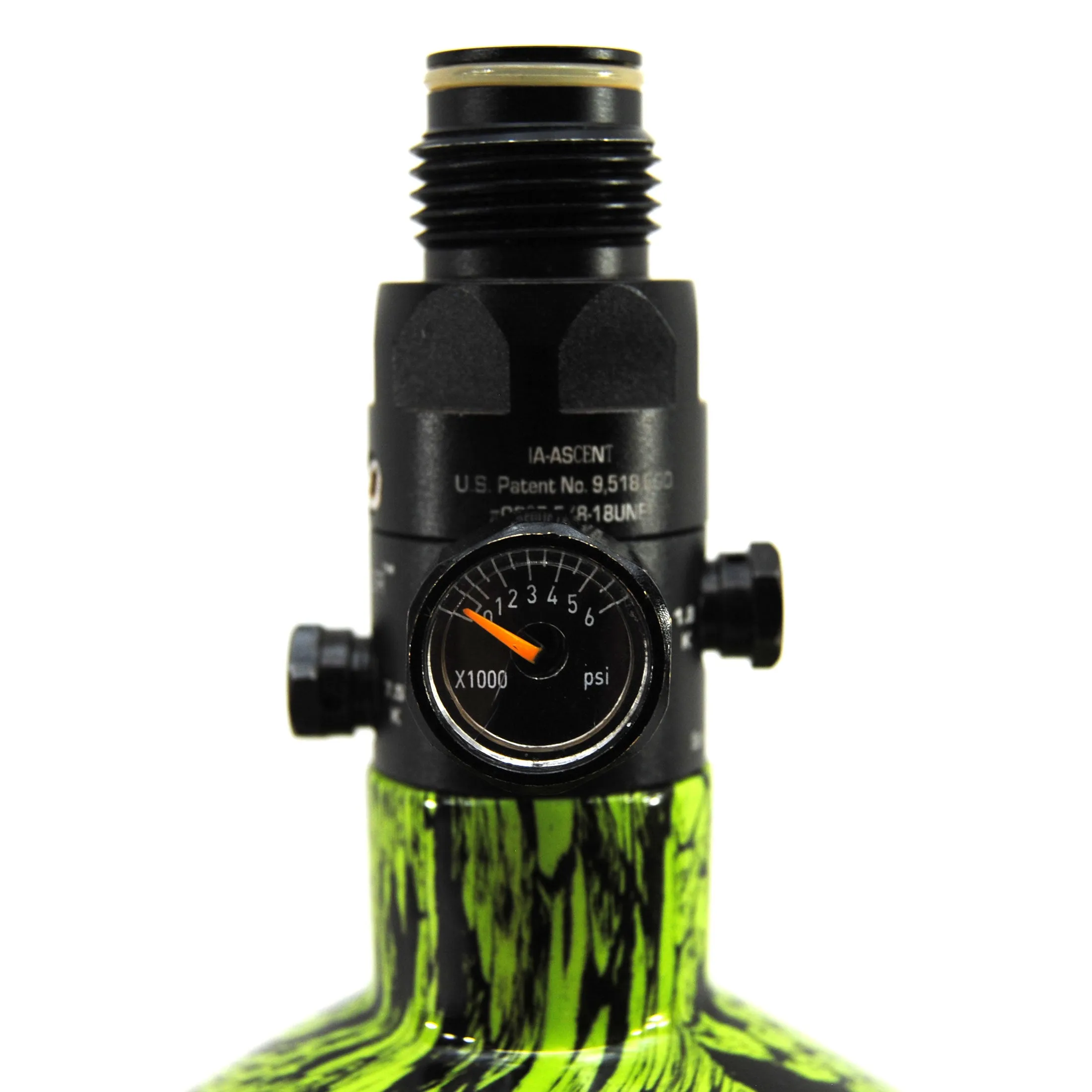 Used Immortal Air 77ci/4500psi VENOM Series Tank - Lime/Black