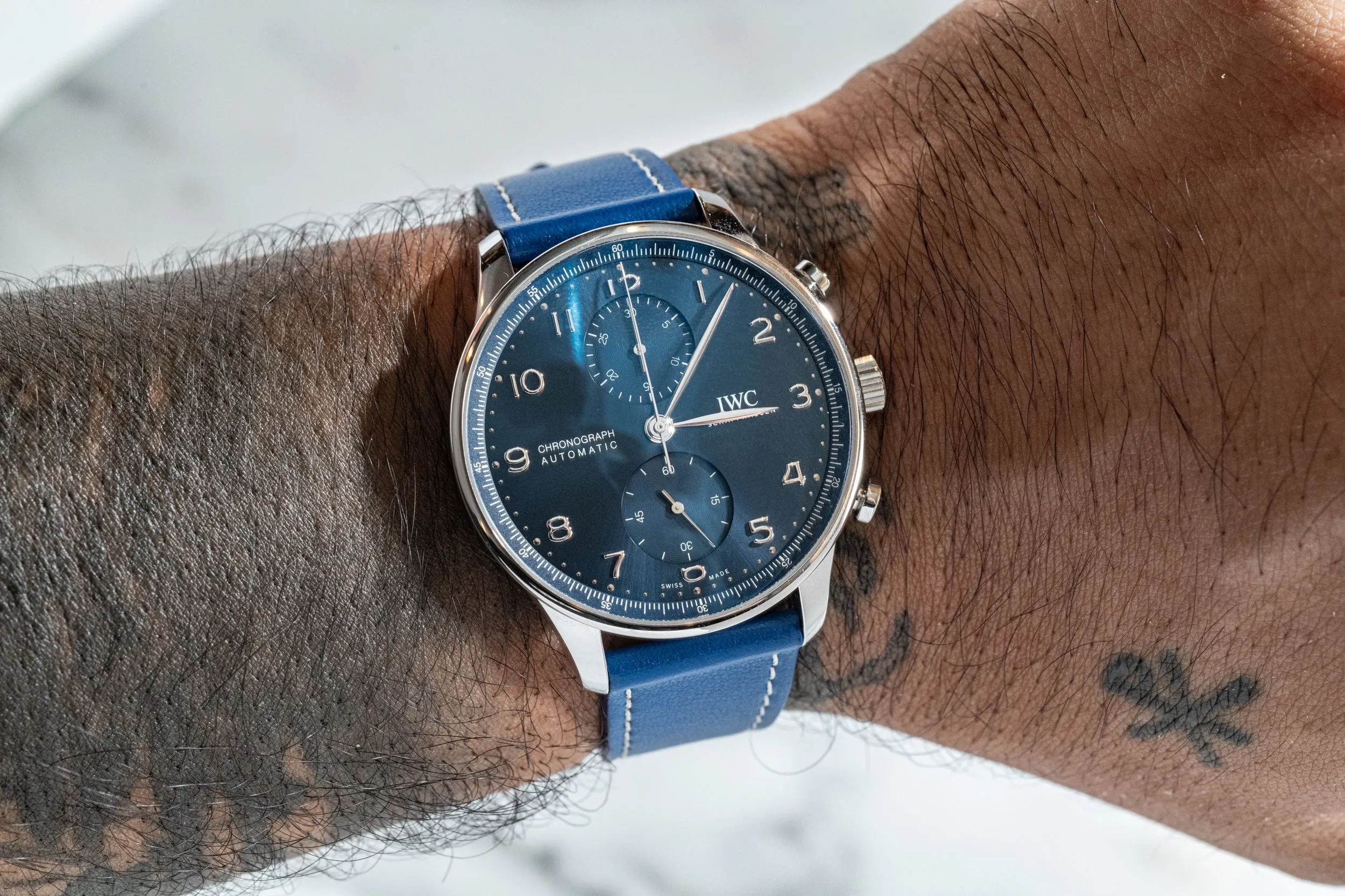 Vaquita Blue Vegan Strap