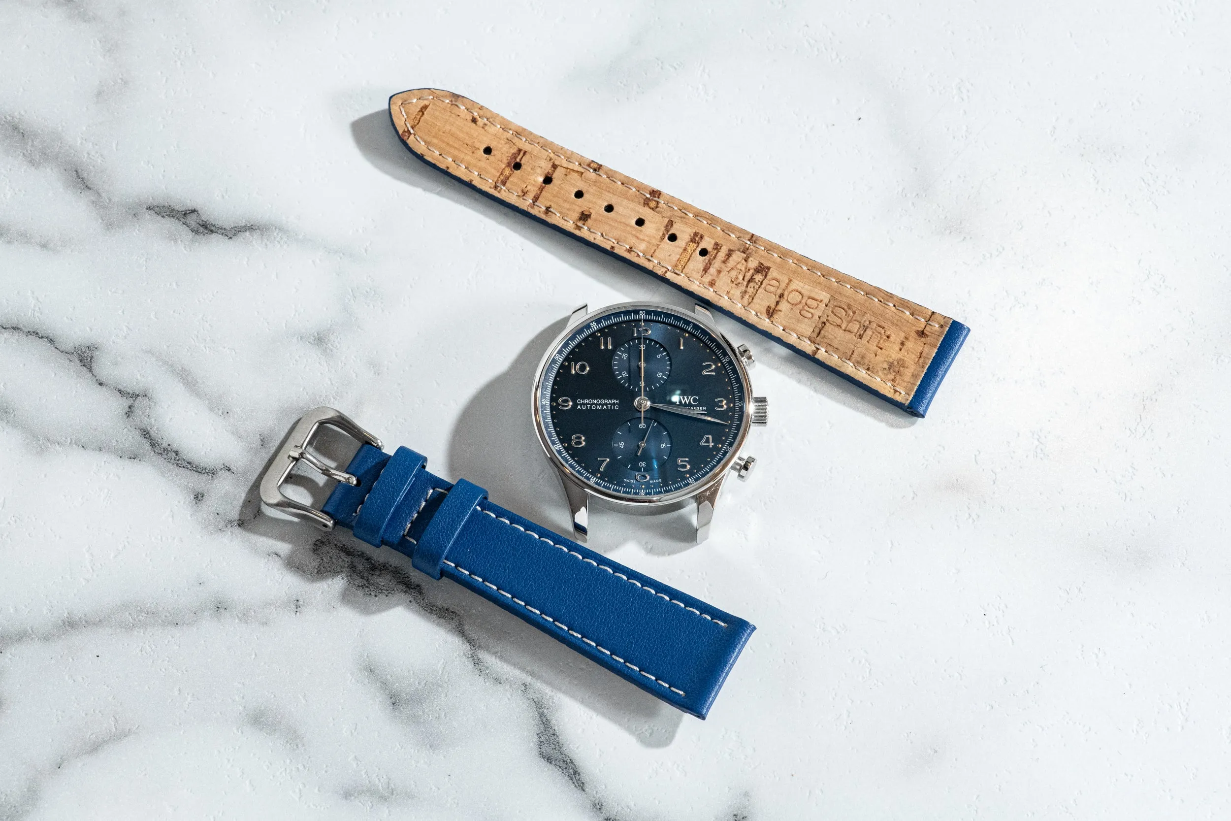 Vaquita Blue Vegan Strap