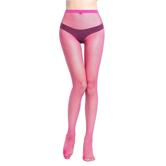 VenusFox 5 Colors Sexy Women High Waist Panty Fishnet Stocking Lingerie
