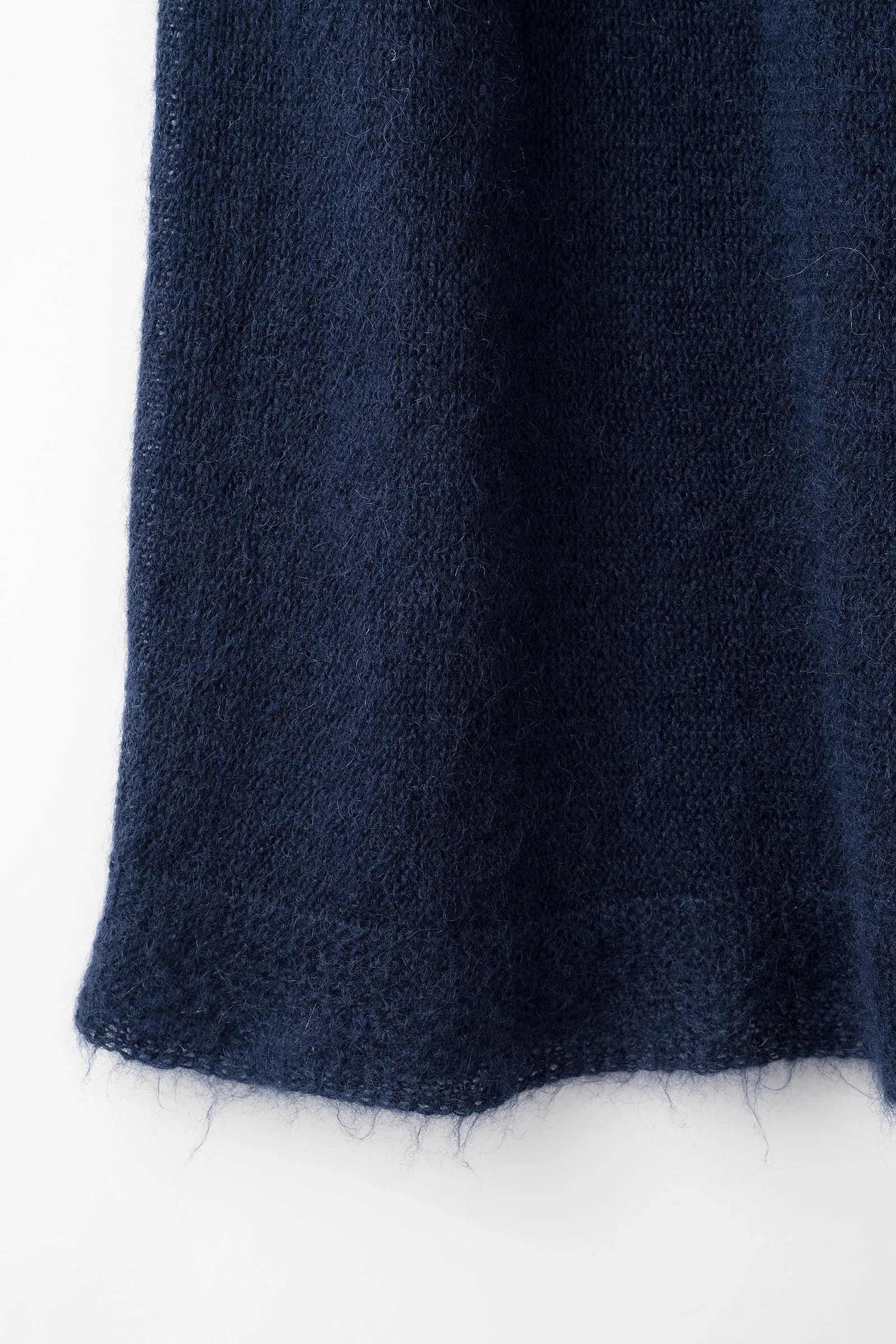 Water mirror knit dress (Navy)