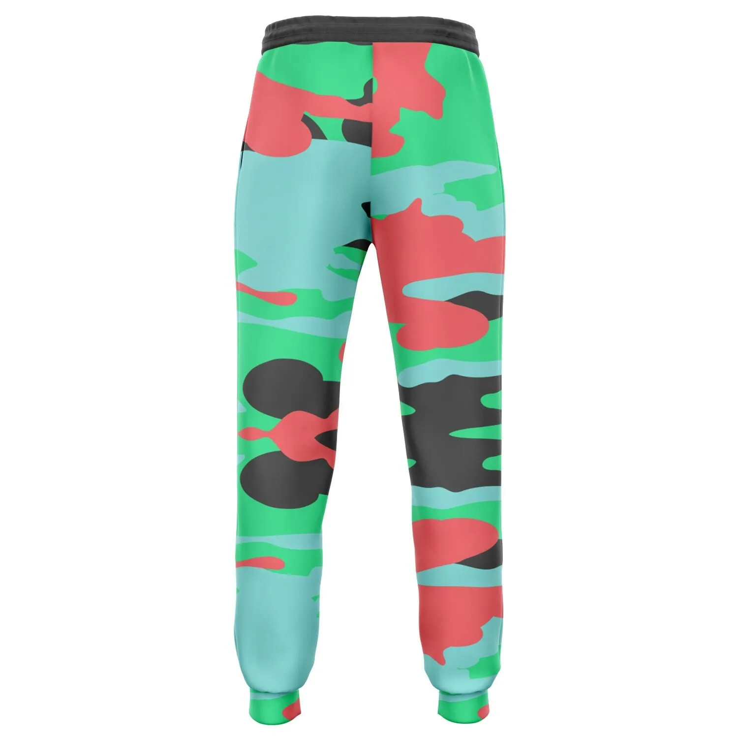 Watermelon Mint Eco-Poly Camo Unisex Joggers