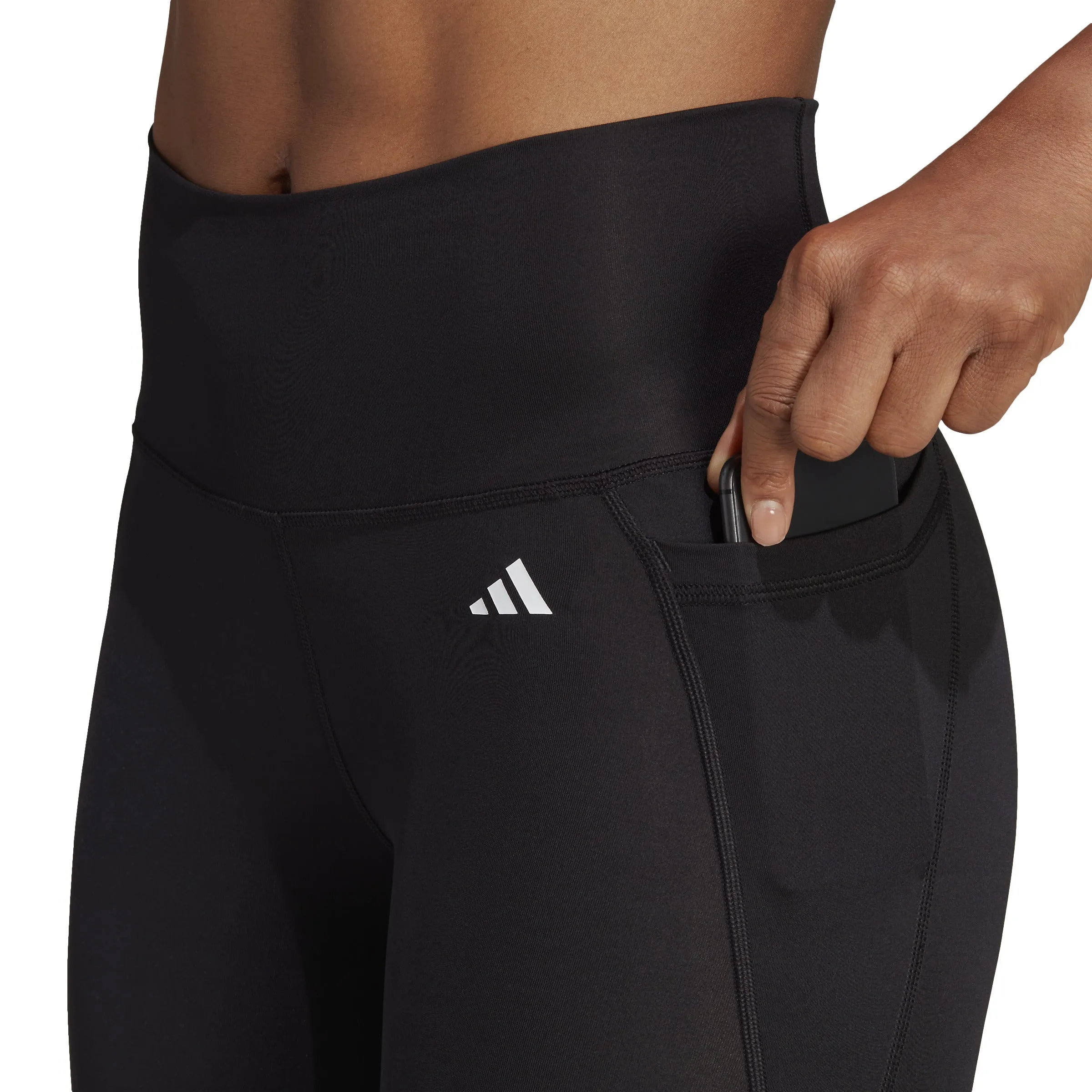 Women's Adidas Optime High Waisted 7/8 Leggings