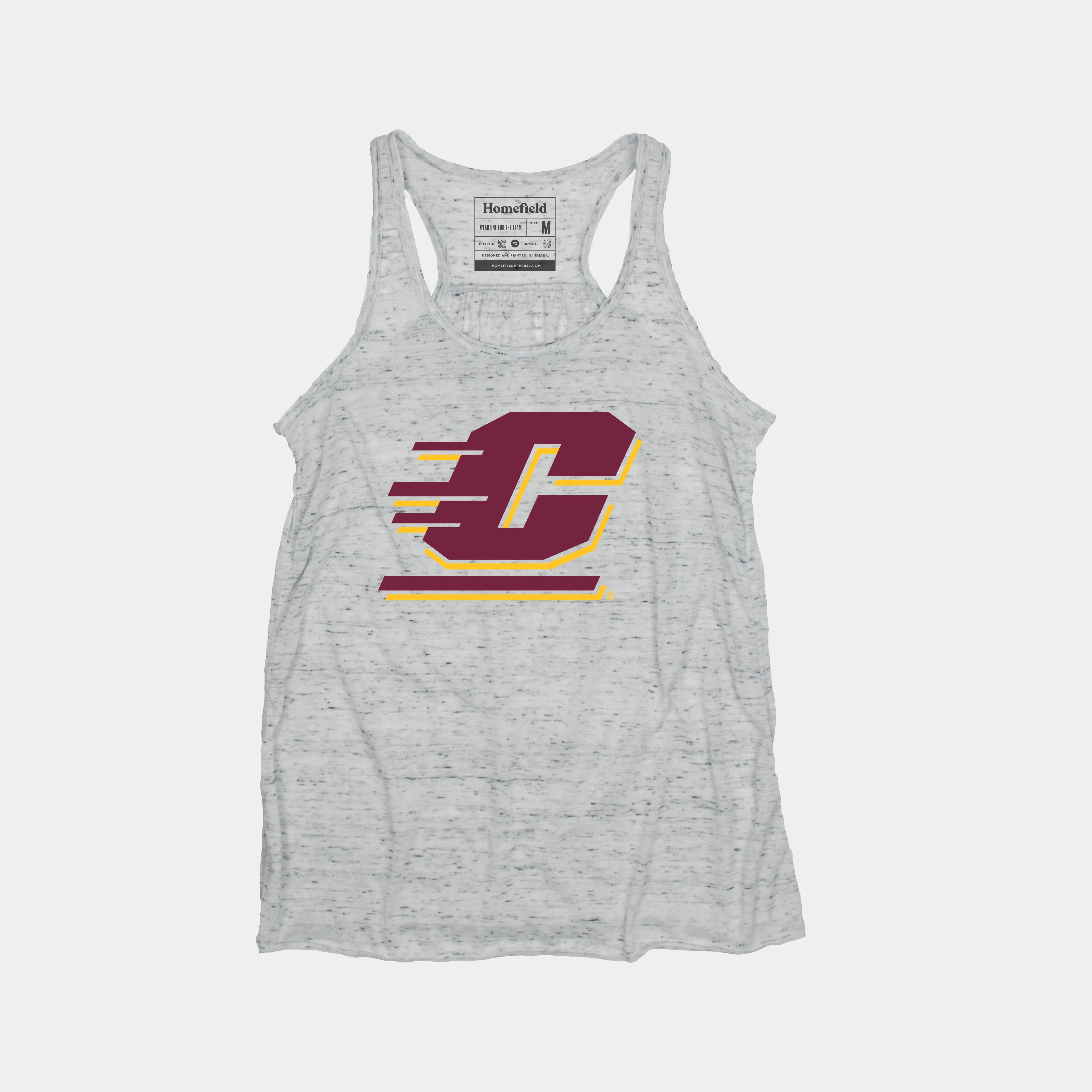 Women's Central Michigan Racerback Tank