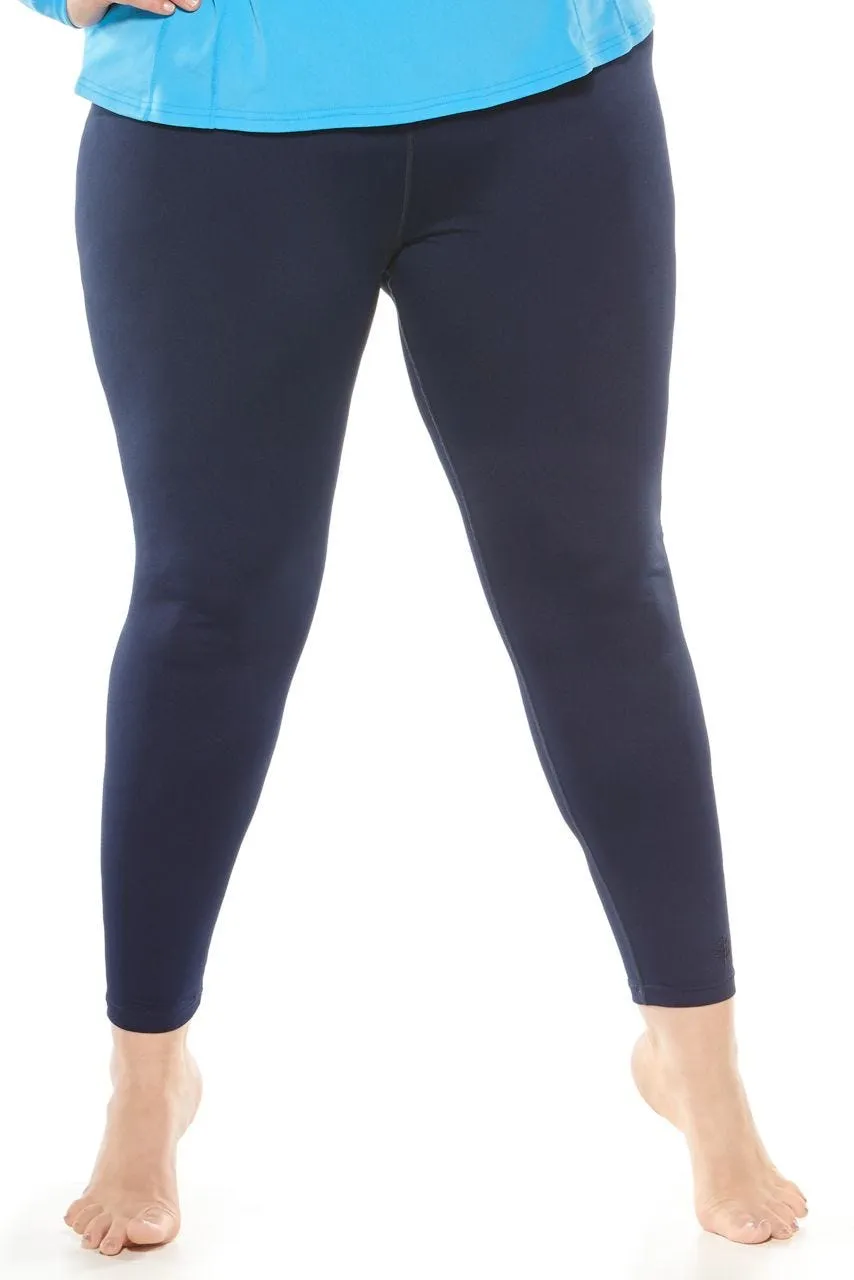 Women's Deep Water Swim Tights | Navy