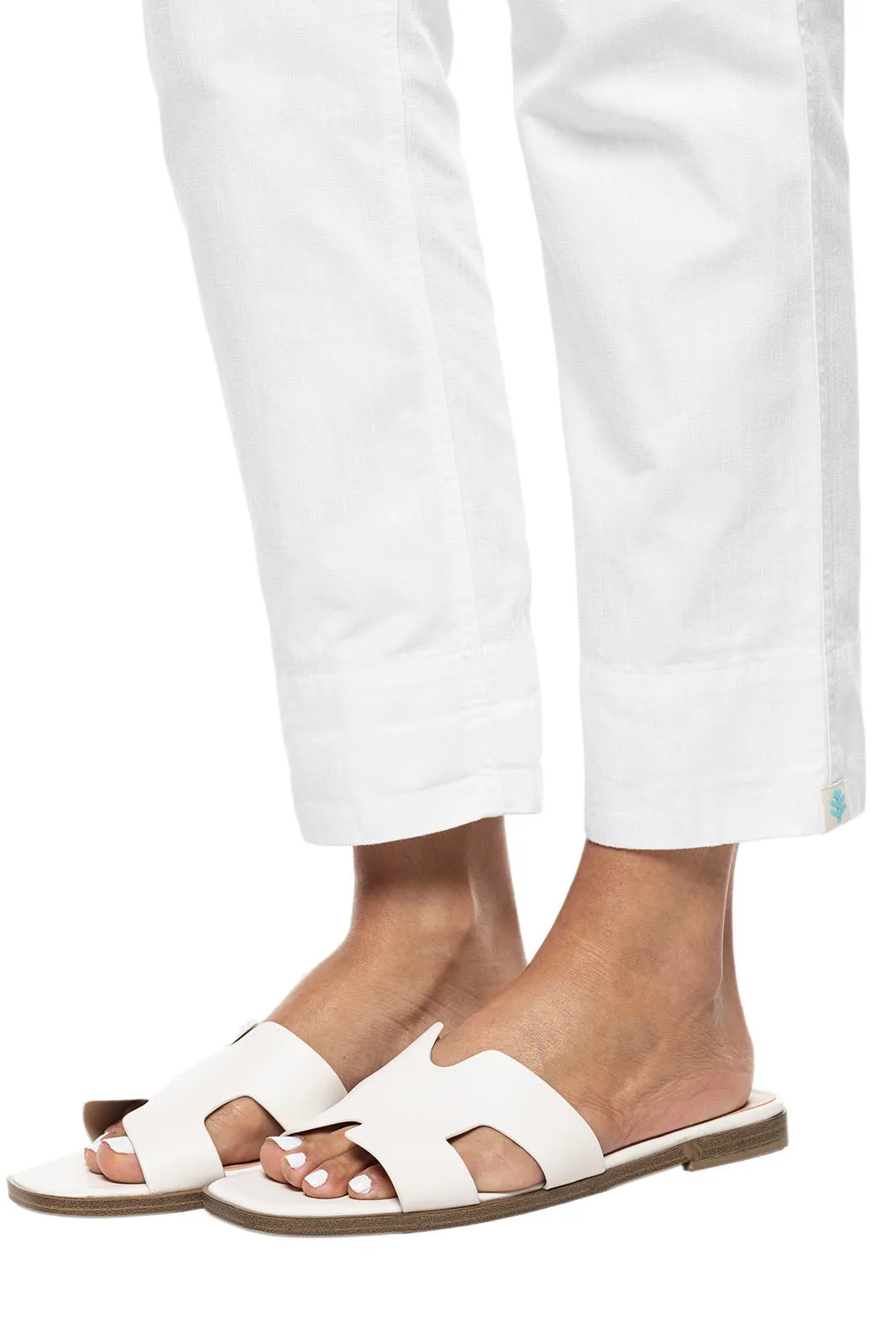 Women's Enclave Weekend Pants  |  White Chambray