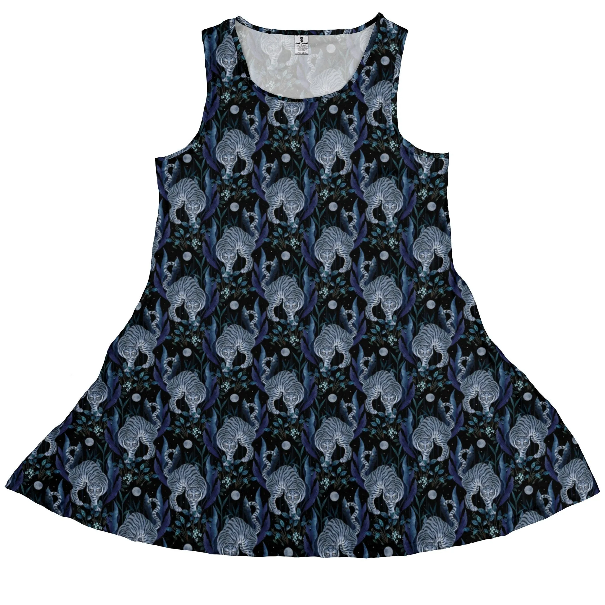 Year of the Tiger Blue Dress