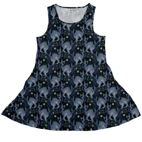 Year of the Tiger Blue Dress