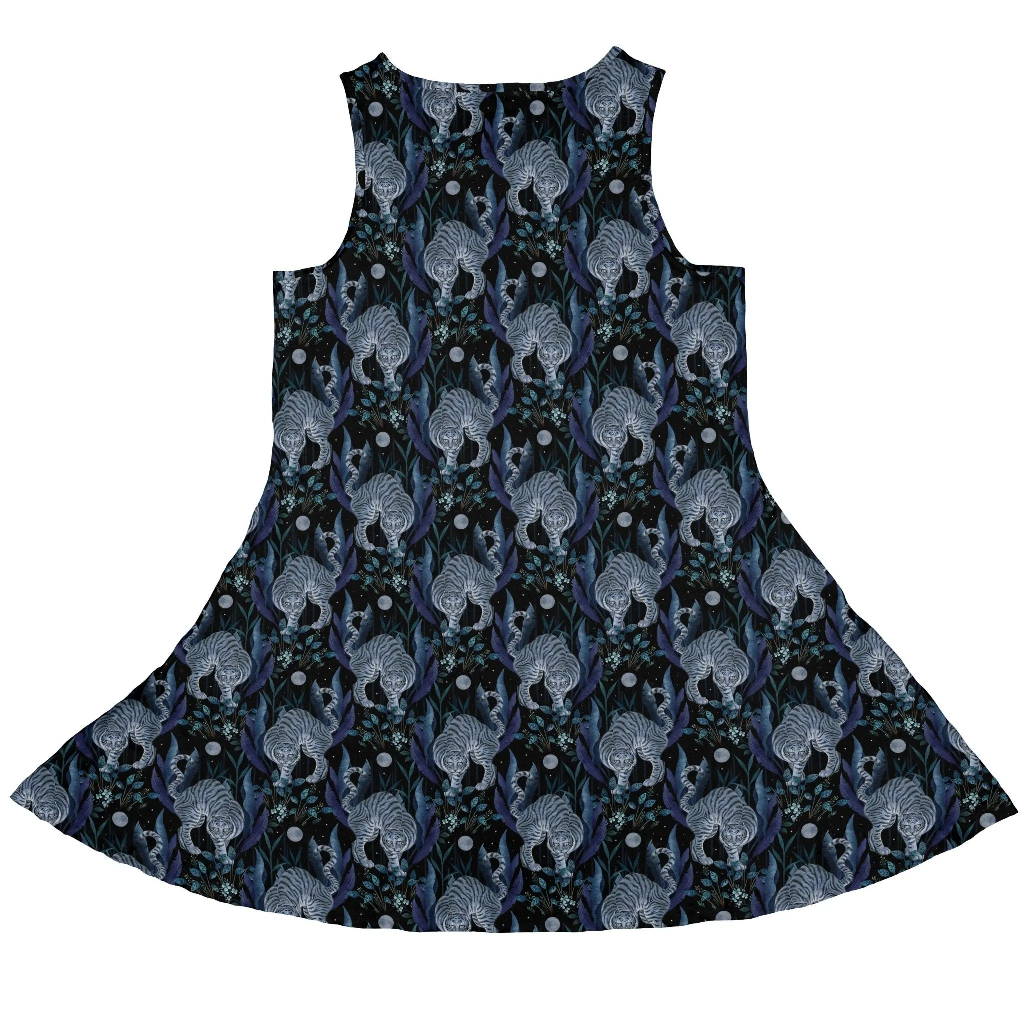 Year of the Tiger Blue Dress