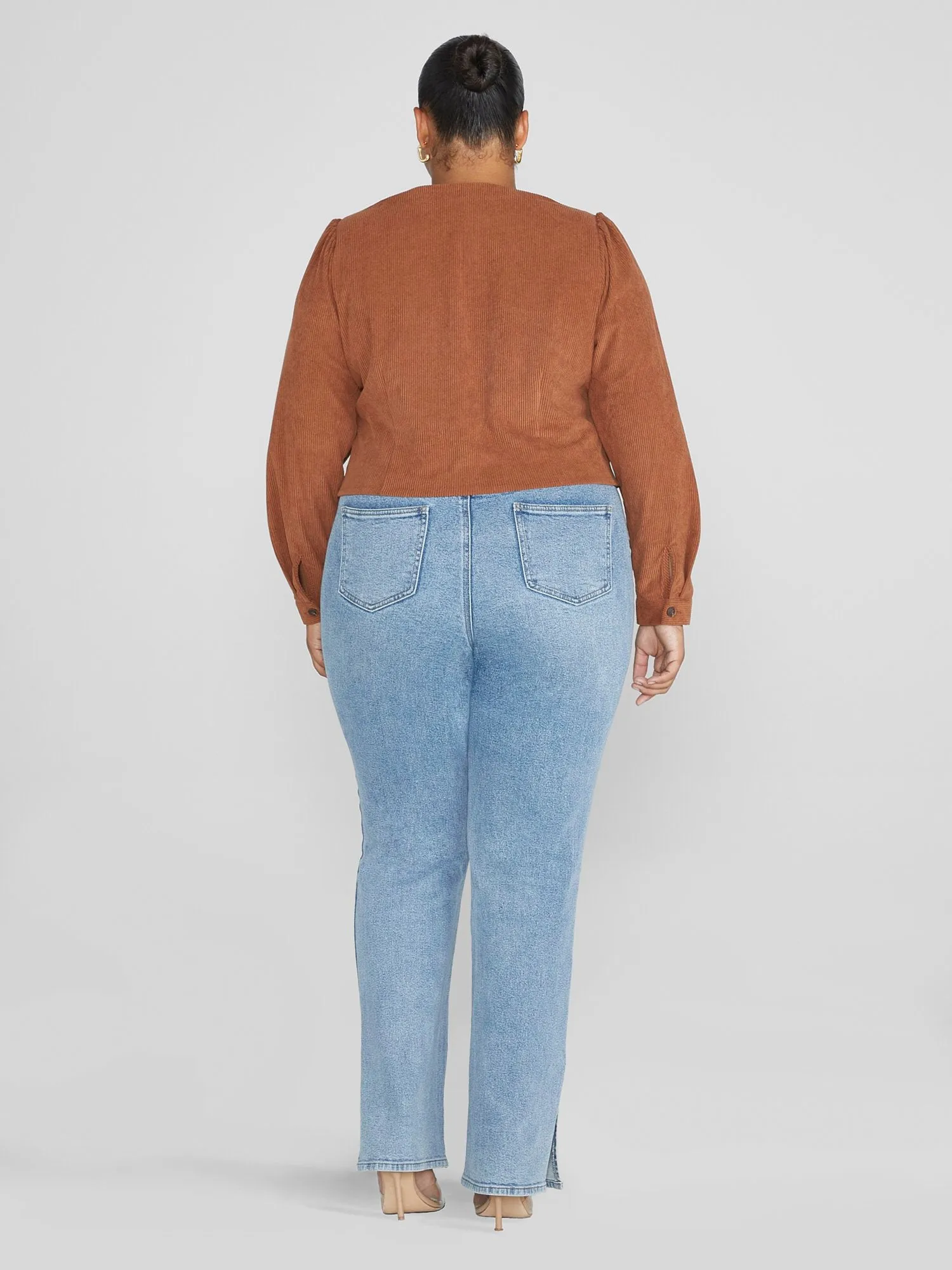 Yolanda Button-Down Corduroy Shirt